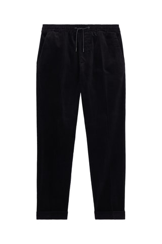 Pantalon en velours - Noir