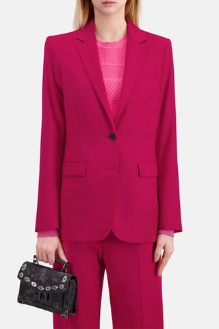 Veste en laine - Fuchsia