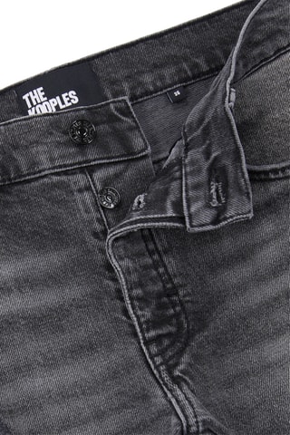 Jean droit 7/8 - Gris