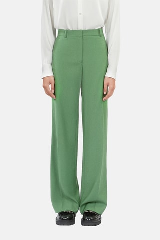 Pantalon en laine - Vert