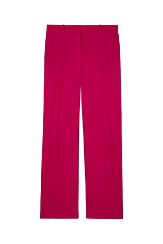 Pantalon en laine - Fuchsia