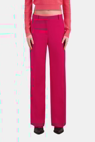 Pantalon en laine - Fuchsia