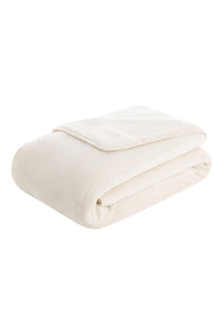 Couverture réversible Sedalina - Crème