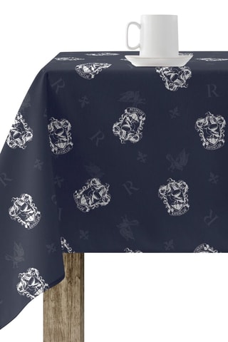 Biologisch Katoenen Tafelzeil met Afwerking van Hars Zwadderich Harry Potter - Donkerblauw 