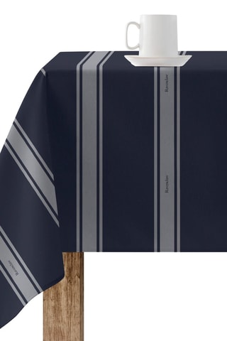 Biologisch Katoenen Tafelzeil met Afwerking van Hars Ravenklauw Harry Potter - Donkerblauw en grijs