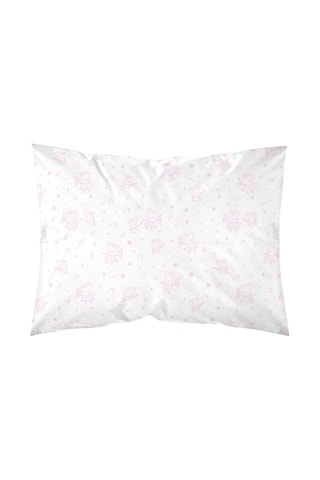 Taie d’oreiller Peppa Pig - Blanc et rose