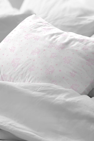 Taie d’oreiller Peppa Pig - Blanc et rose
