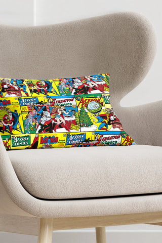 Taie d'oreiller en coton La Ligue des Justicier DC Comics - Jaune 
