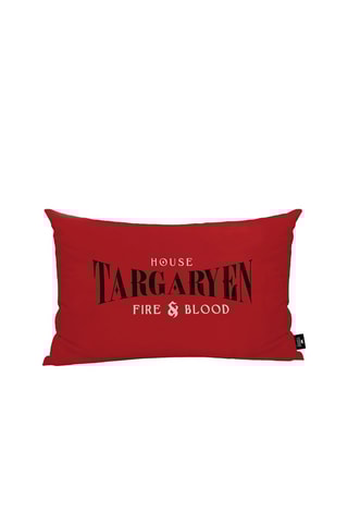 Taie d'oreiller en coton Game of Thrones - Rouge 