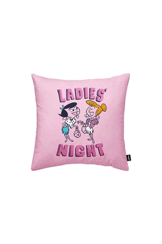 Taie d'oreiller en coton Les Pierrafeu - Rose 