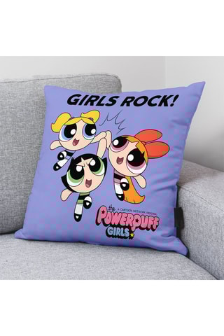 Taie d'oreiller en coton Les Super Nanas - Violet 