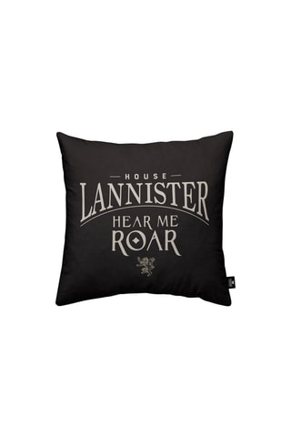 Taie d'oreiller en coton Game of Thrones - Noir 