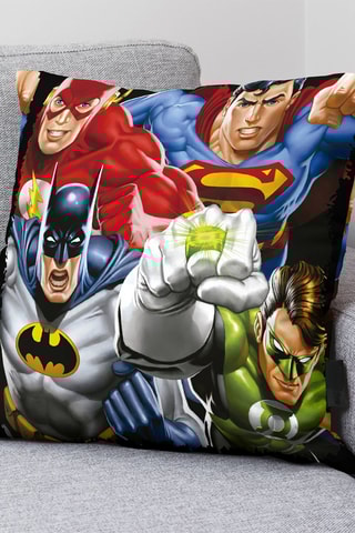 Taie d'oreiller en coton La Ligue des Justicier DC Comics - Rouge 