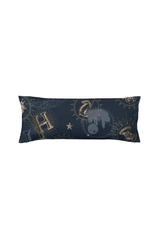 Taie d'oreiller en coton Harry Potter - Bleu 