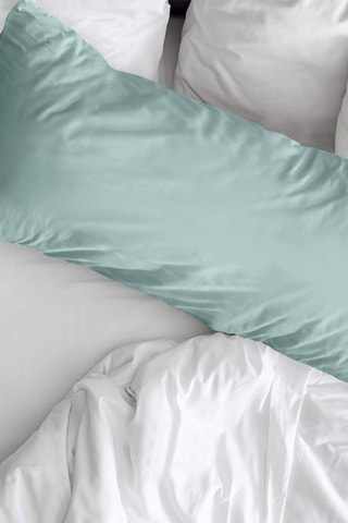 Taie d'oreiller en coton - Turquoise