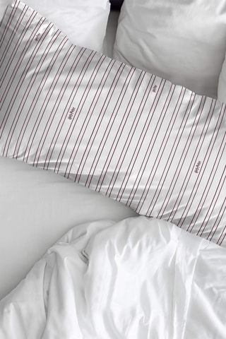 Taie d'oreiller Harry Potter - Blanc et bordeaux