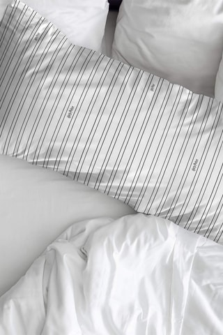 Taie d'oreiller Harry Potter - Blanc et gris