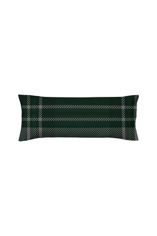 Taie d'oreiller Serpentard Harry Potter - Vert foncé et gris