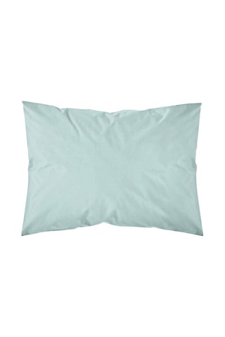 Taie d'oreiller en coton - Turquoise 