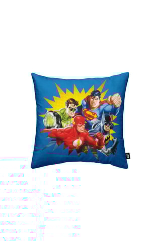 Taie d'oreiller en coton La Ligue des Justicier DC Comics - Bleu 