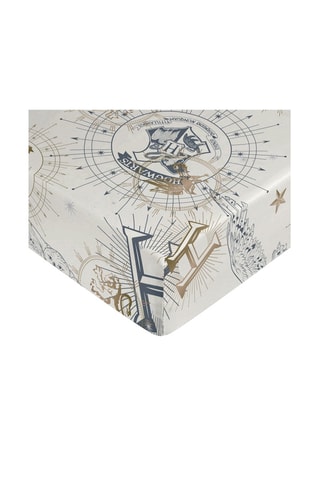 Drap-housse Harry Potter - Blanc