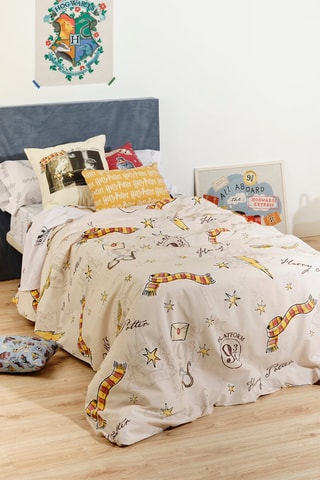 Housse de couette en coton 175 fils/cm² Harry Potter - Beige