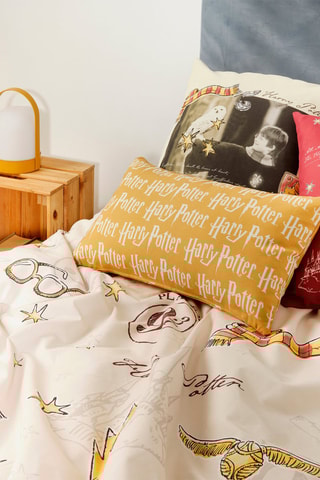 Housse de couette en coton 175 fils/cm² Harry Potter - Beige