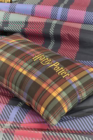Katoenen Dekbedovertrek 175 Draad/cm² Hogwarths Harry Potter - Zwart