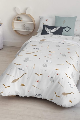 Housse de couette Harry Potter - Blanc