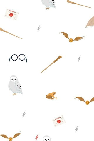 Housse de couette Harry Potter - Blanc