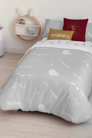 Dekbedovertrek Harry Potter - Grijs