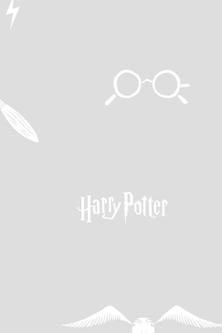 Dekbedovertrek Harry Potter - Grijs