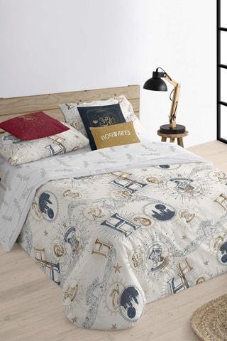Housse de couette Harry Potter - Blanc