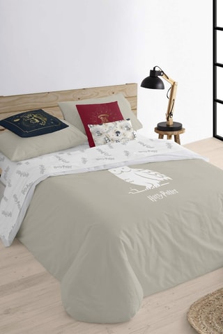 Housse de couette Harry Potter - Taupe