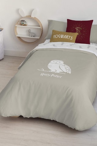 Housse de couette Harry Potter - Taupe