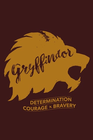 Dekbedovertrek Griffoendor Harry Potter - Bordeauxrood en Geel