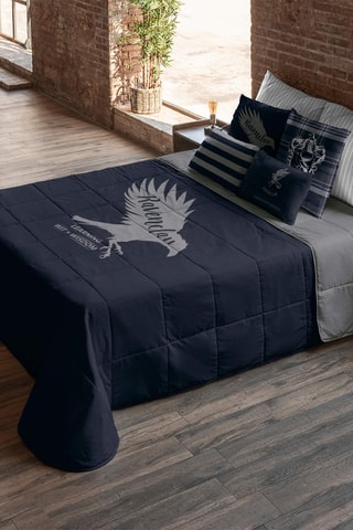Dekbedovertrek Ravenklauw Harry Potter - Donkerblauw en Grijs