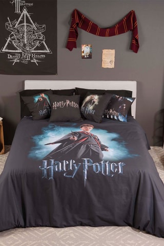 Dekbedovertrek Harry Potter - Antraciet