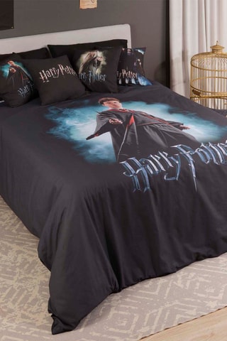 Dekbedovertrek Harry Potter - Antraciet