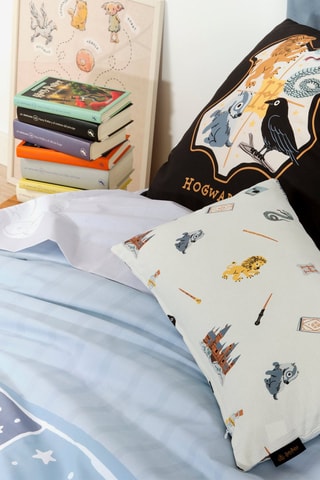 Katoenen Dekbedovertrek Ravenklauw Harry Potter - 175 Draad/cm² - Blauw