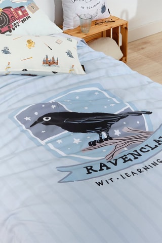 Katoenen Dekbedovertrek Ravenklauw Harry Potter - 175 Draad/cm² - Blauw