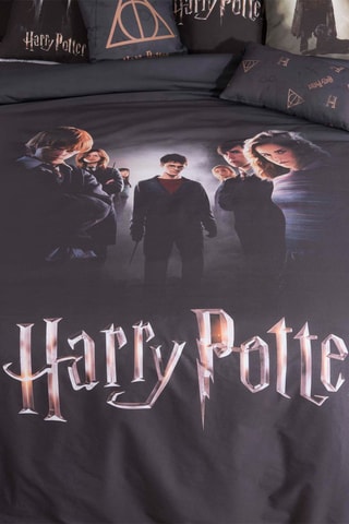 Dekbedovertrek Harry Potter - Zwart