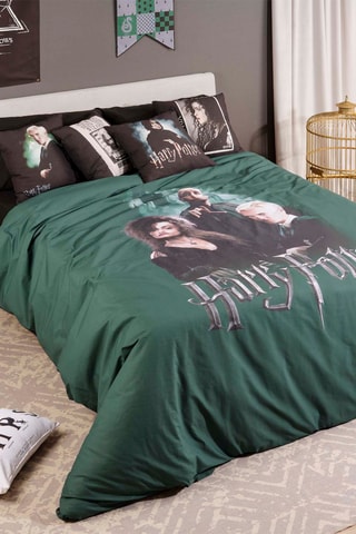 Dekbedovertrek Dooddoeners Harry Potter - Groen en Zwart