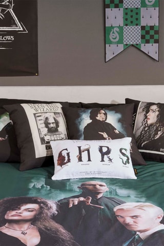 Dekbedovertrek Dooddoeners Harry Potter - Groen en Zwart