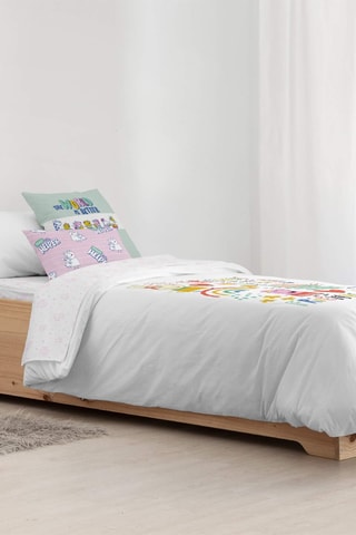 Housse de couette Peppa Pig - Blanc