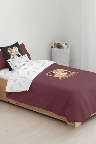 Dekbedovertrek Griffoendor Harry Potter - Bordeauxrood