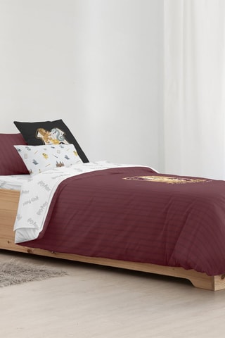 Dekbedovertrek Griffoendor Harry Potter - Bordeauxrood