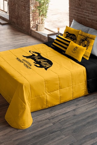 Dekbedovertrek Huffelpuf Harry Potter - Geel en Zwart