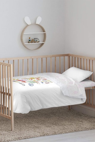 Housse de couette Peppa Pig - Blanc