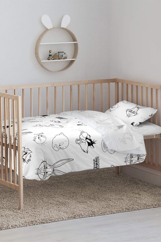 Housse de couette Looney Tunes - Blanc